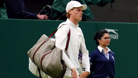 Jannik Sinner Is the First Player to Wear a Luxury Bag at 